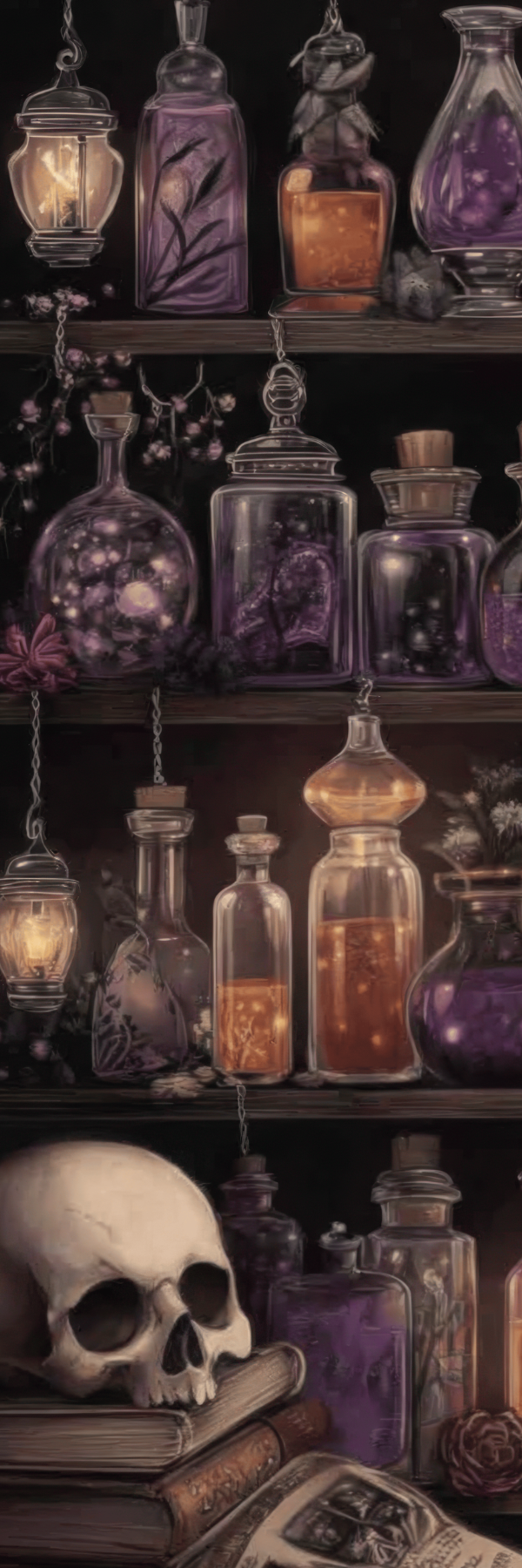 Potions and skulls