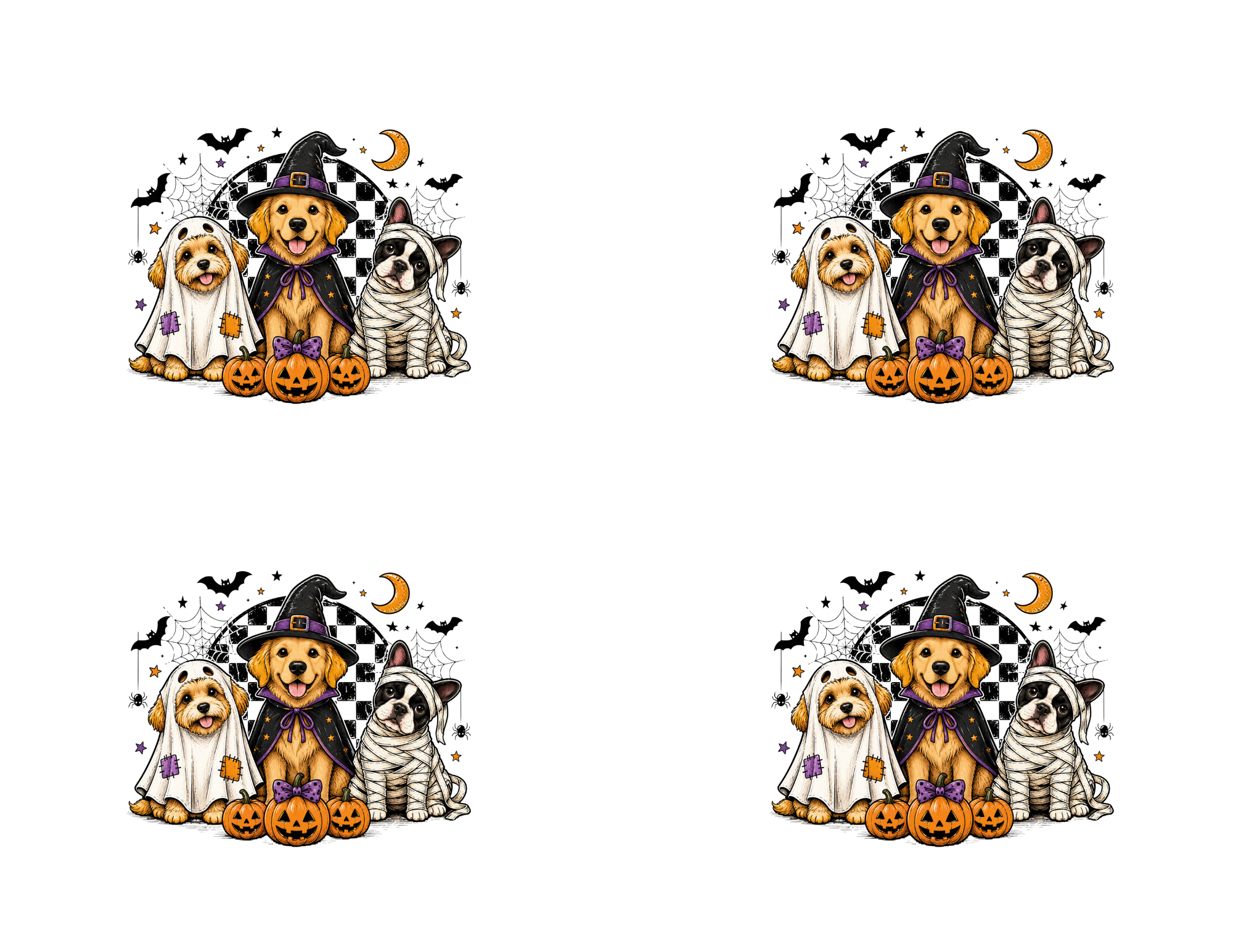 Halloween Dogs Sticker
