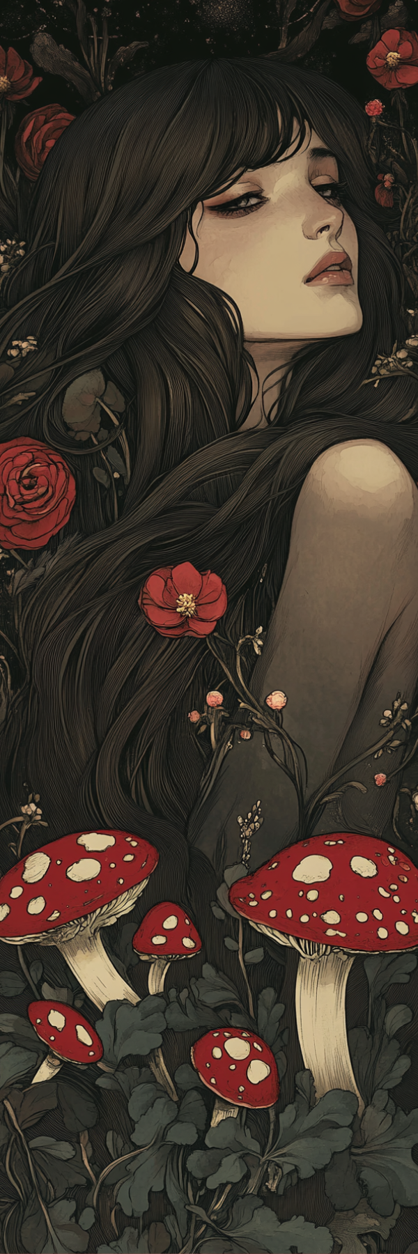 Bookmarks Witchy Cottage Core