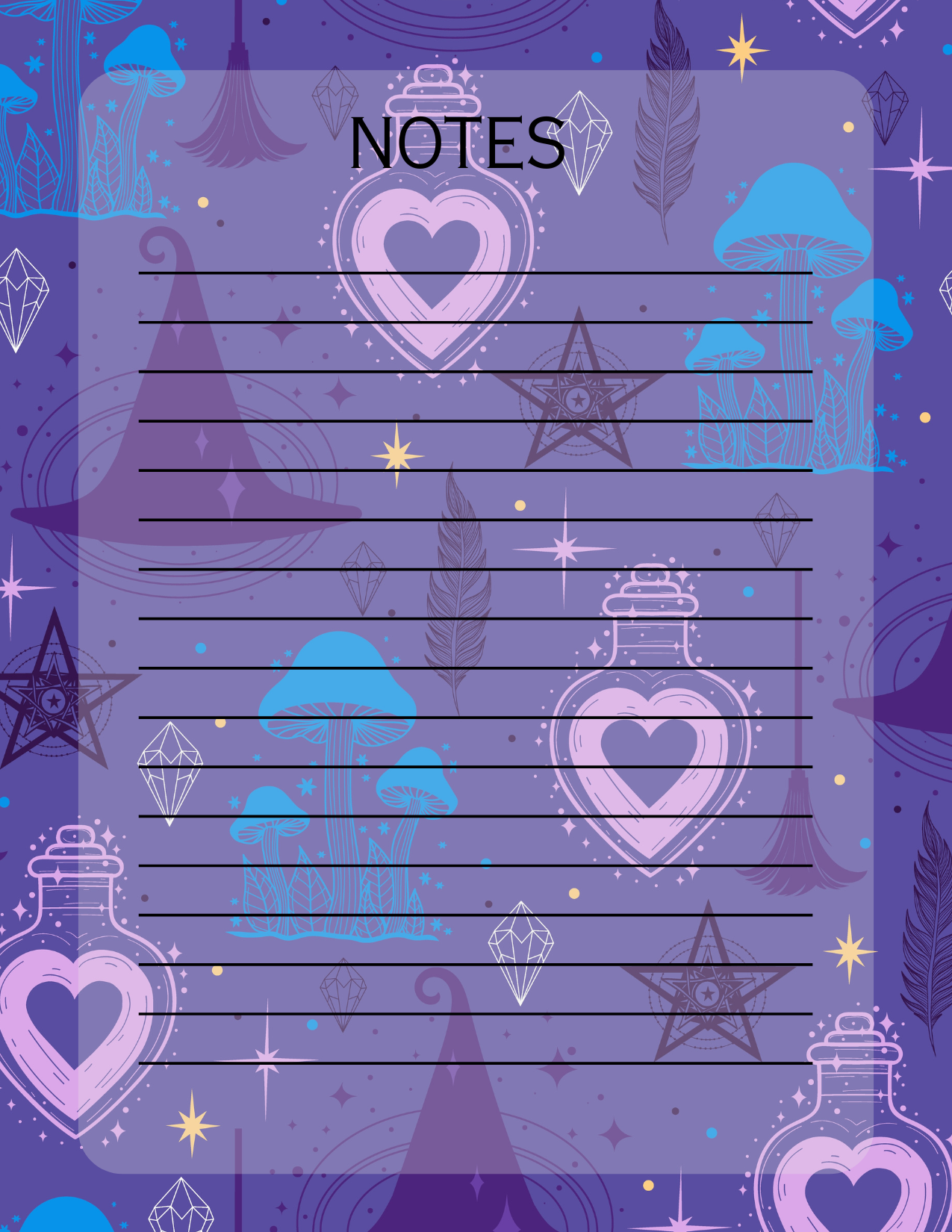 Witchy Notepad