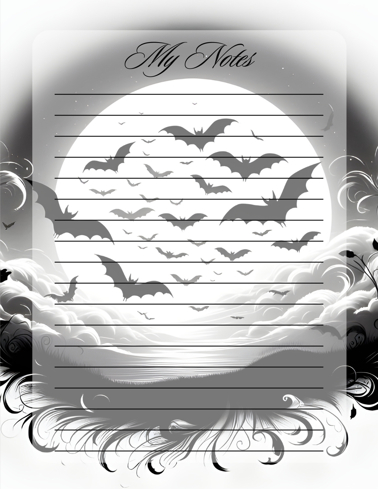 Black and White bats