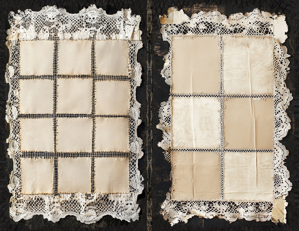 Black and white Lace papers