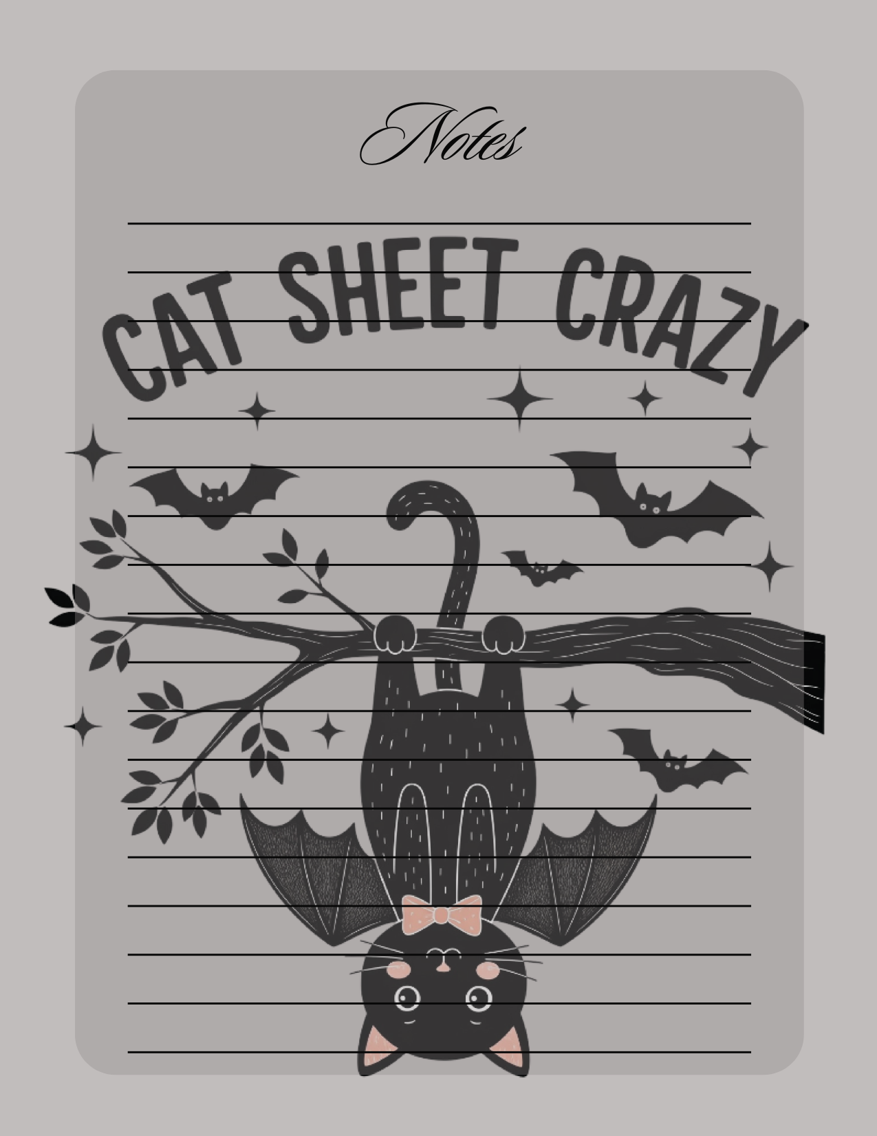 Cat Sheet crazy