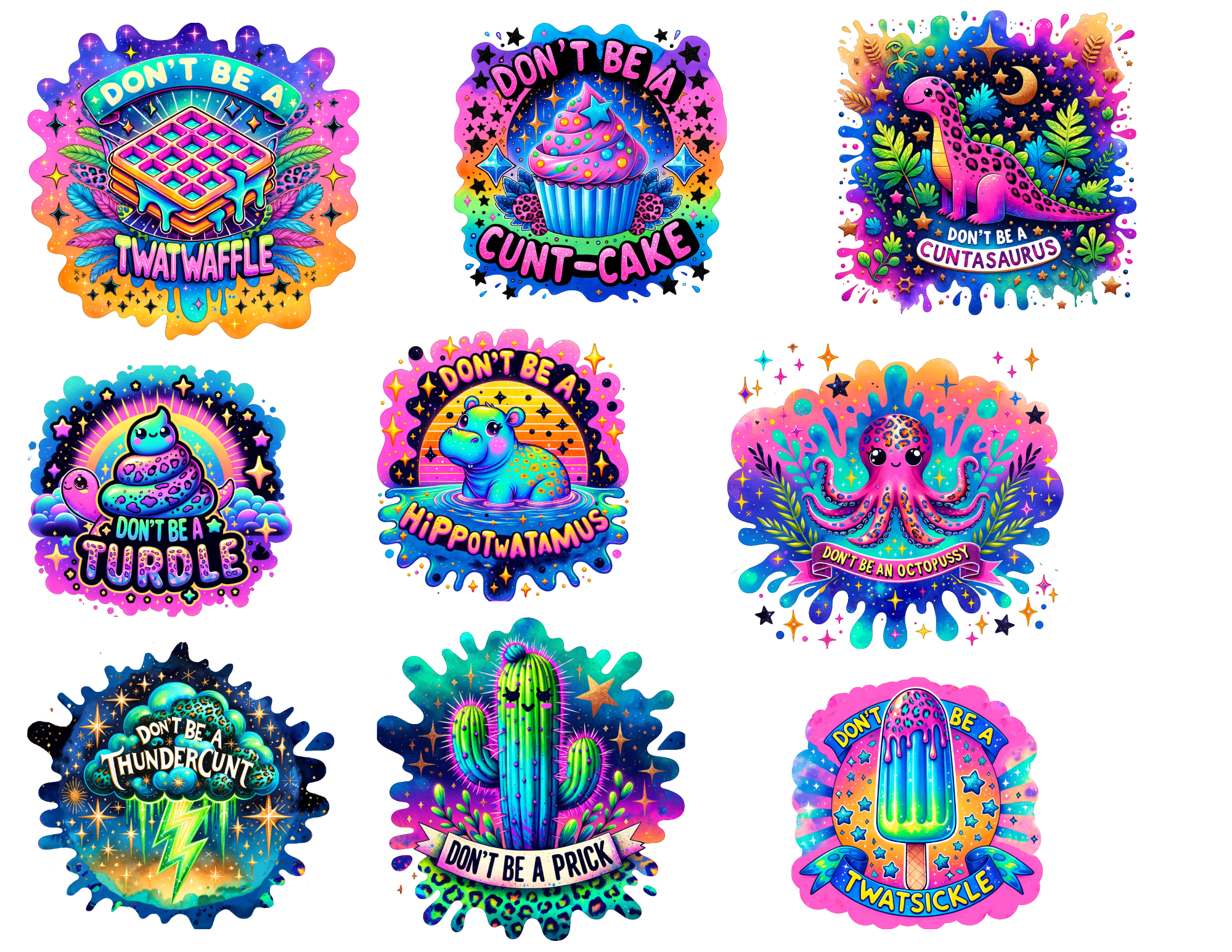 Colorful Inappropriate