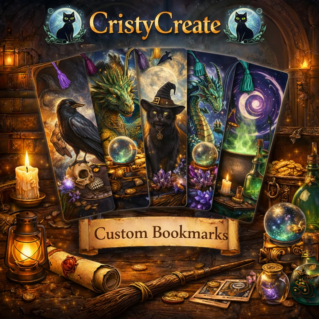 CristyCreate Custom Bookmarks