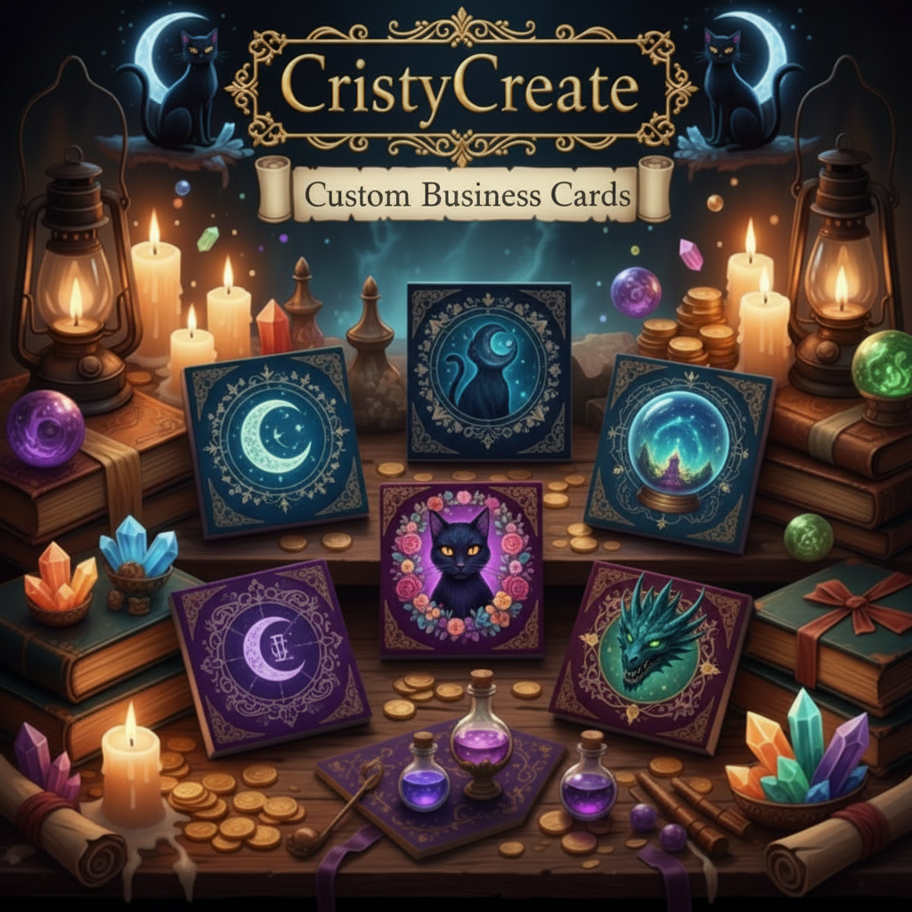 CristyCreate Custom Business Cards