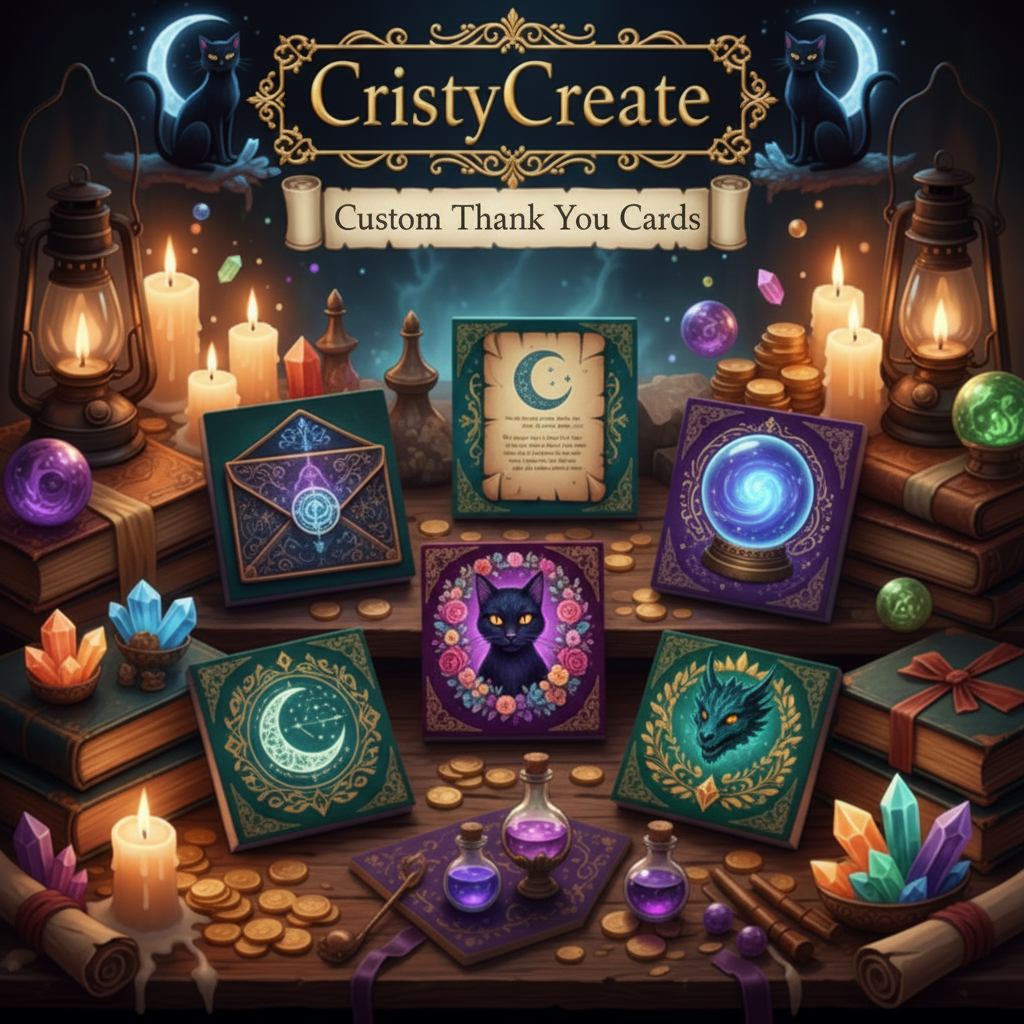 CristyCreate Custom Thank You Cards