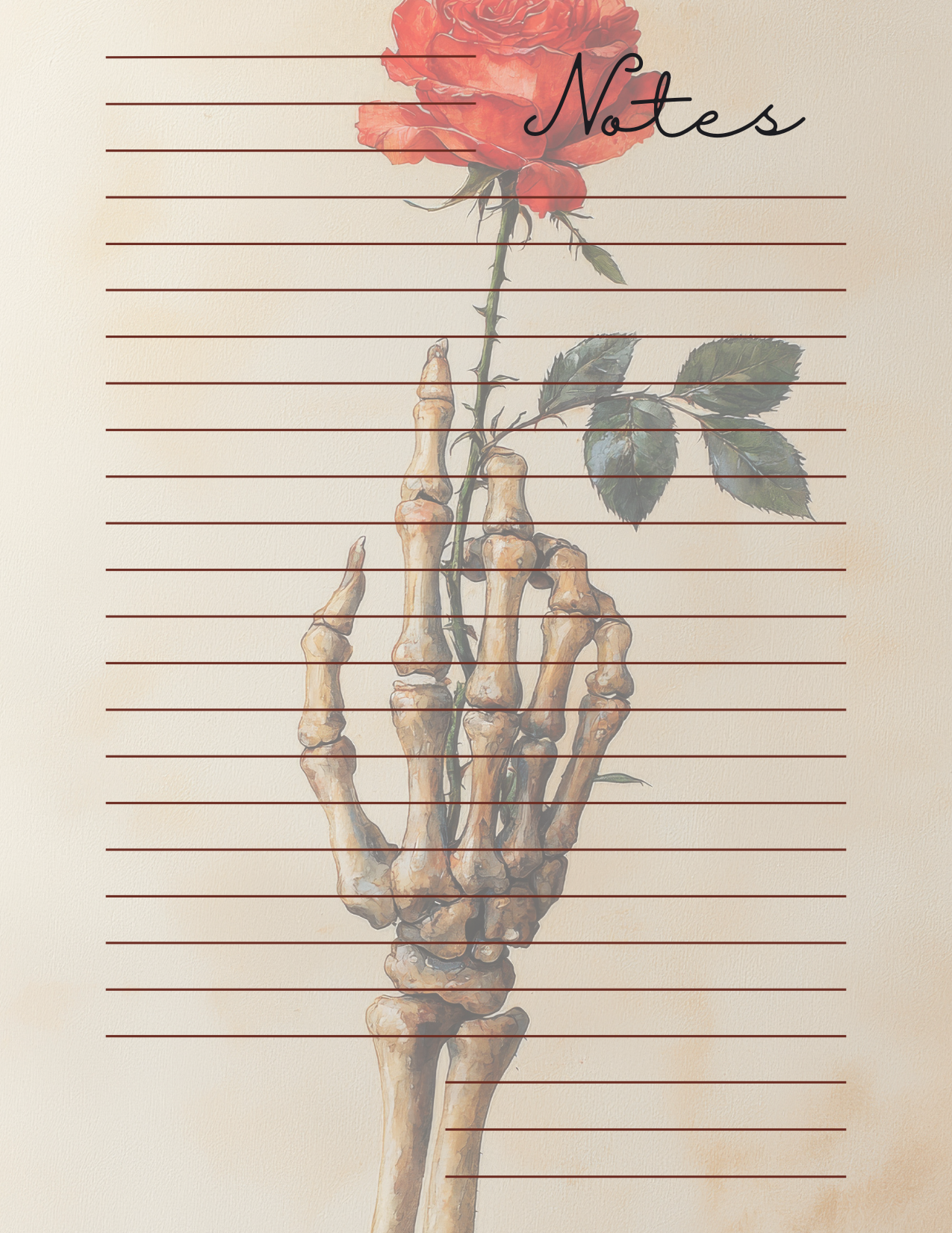 Dark Romance Series Notepads