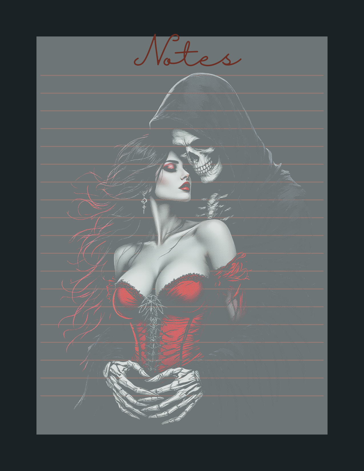 Dark Romance Series Notepads