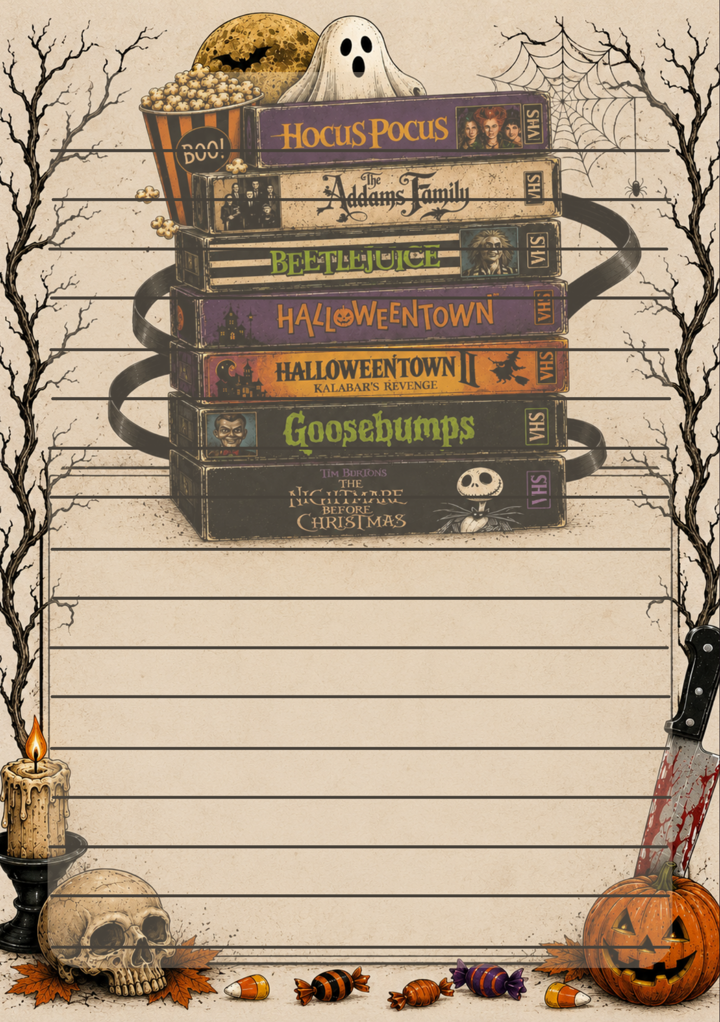 Old school halloween