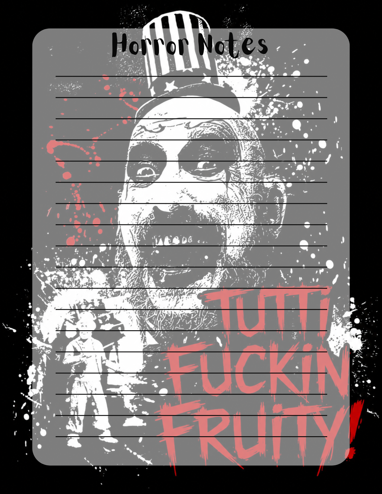 Tutti Fuckin Fruity