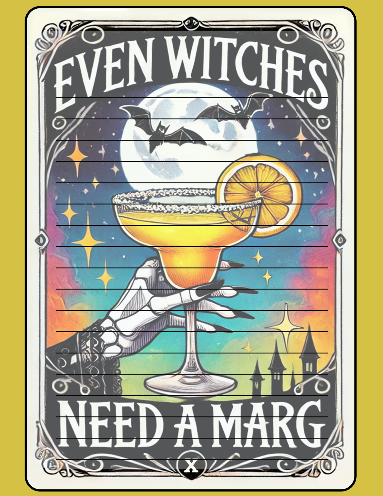 even witches need a marg