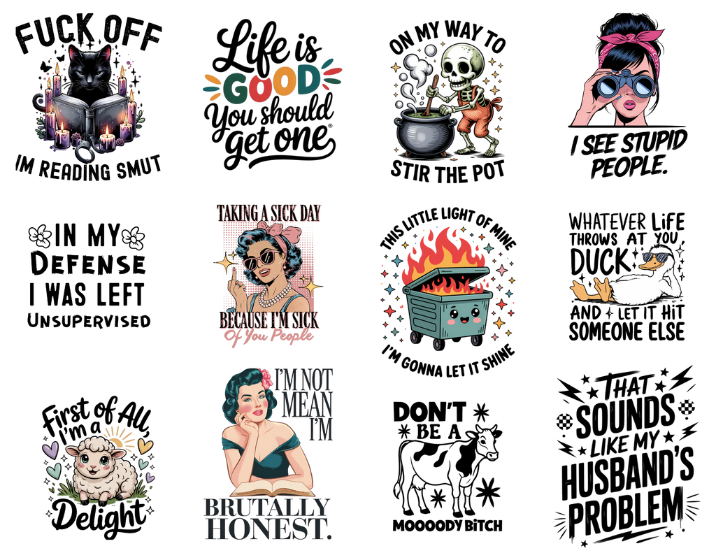 Funny and Inappropriate Sticker pack