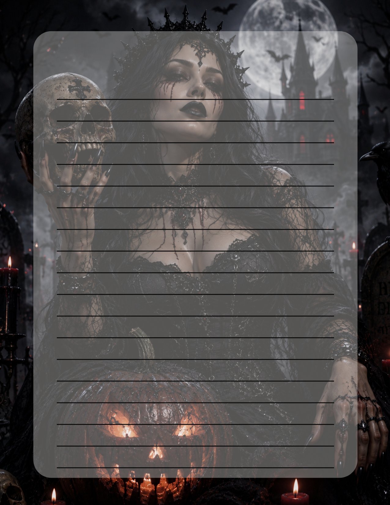 Gothic Horror girl