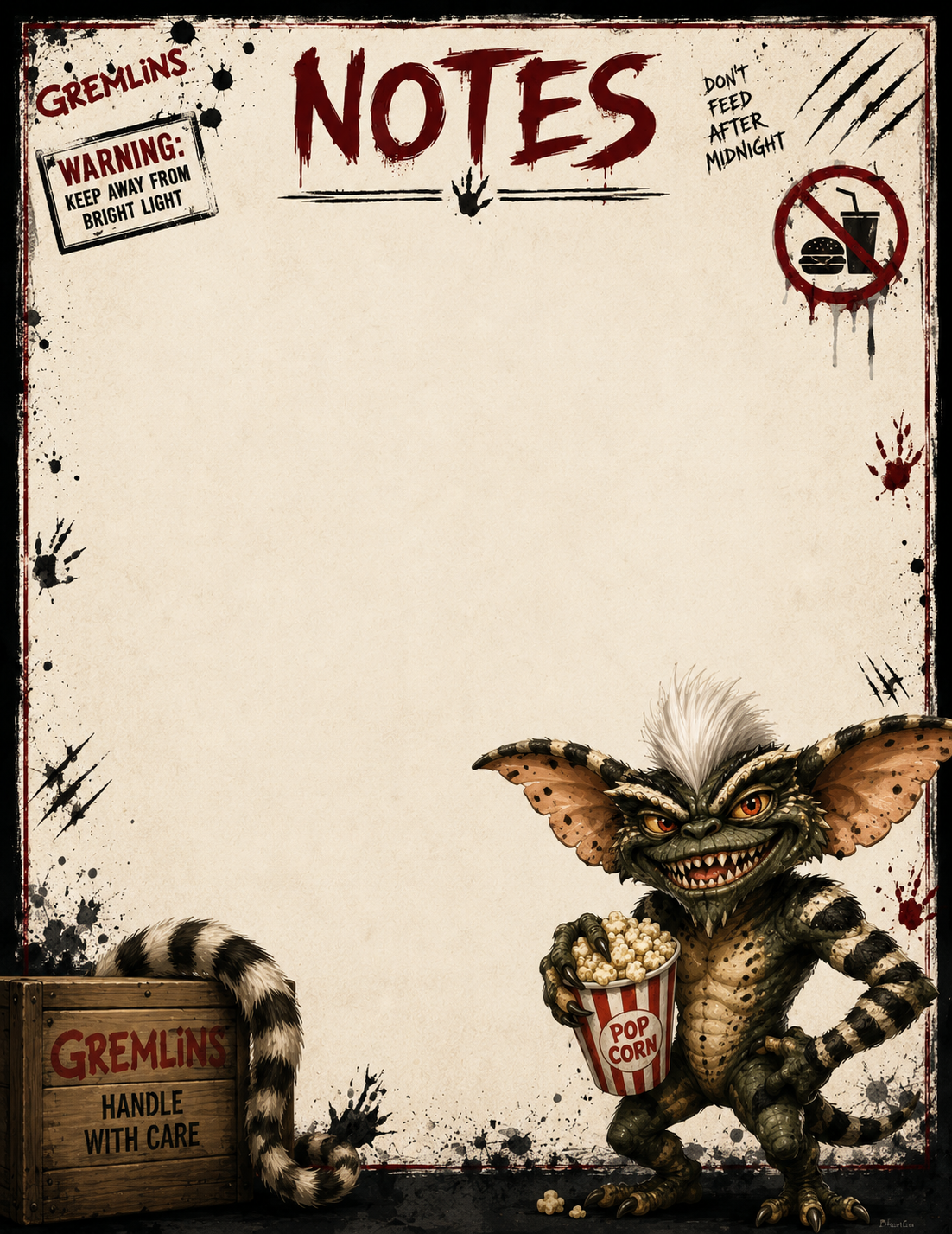 Gremlins stripes