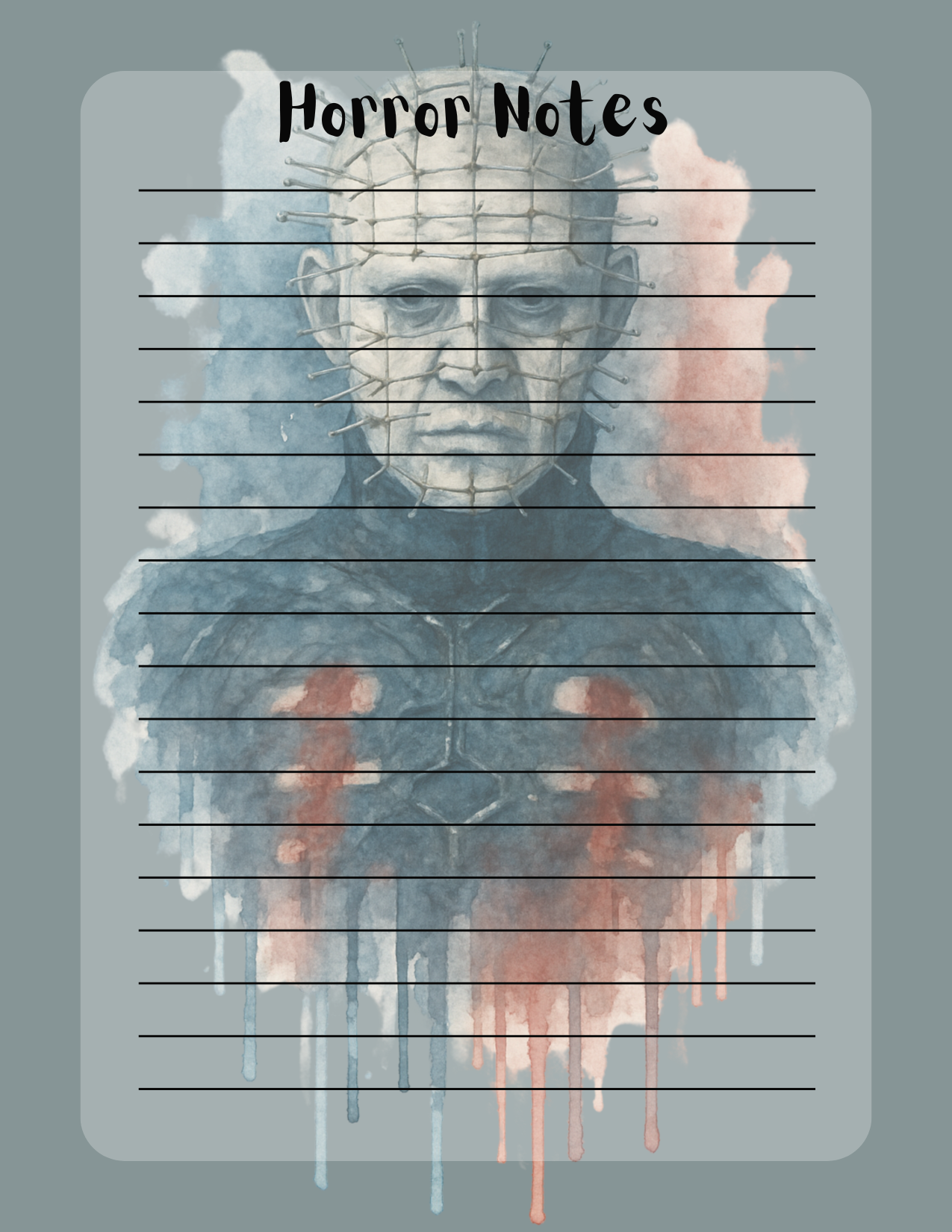 Watercolor Hellraiser