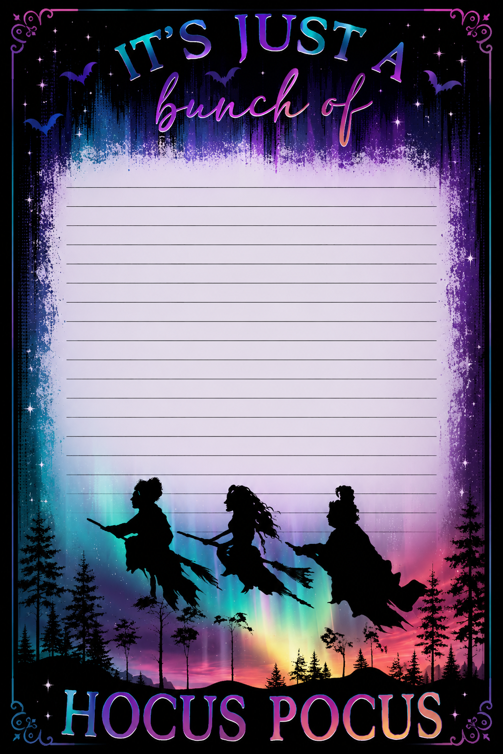 A bunch of hocus pocus