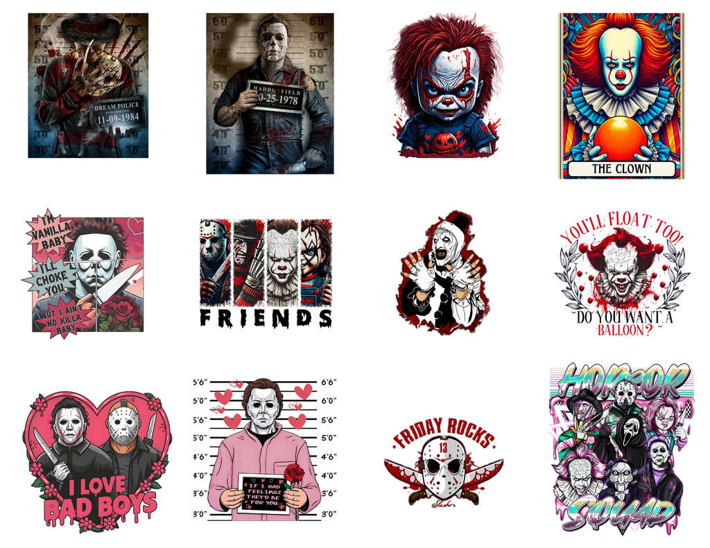 Horror Sticker Pack