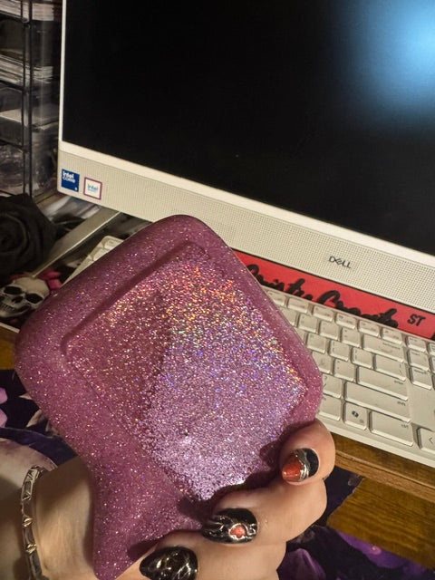 Resin Handmade qoute dish