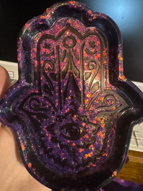 Resin Handmade Hand of Fatima