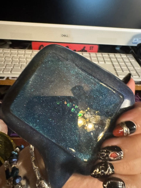 Resin Handmade quote dish