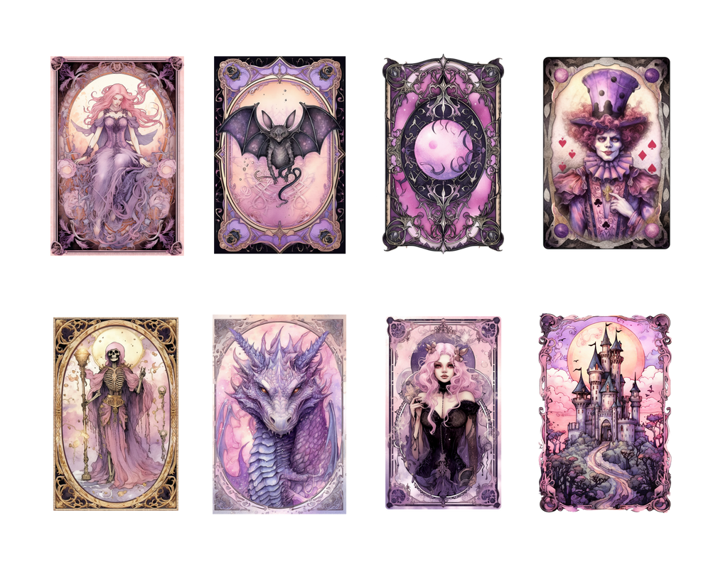 Purple Witchy Stickers Pack