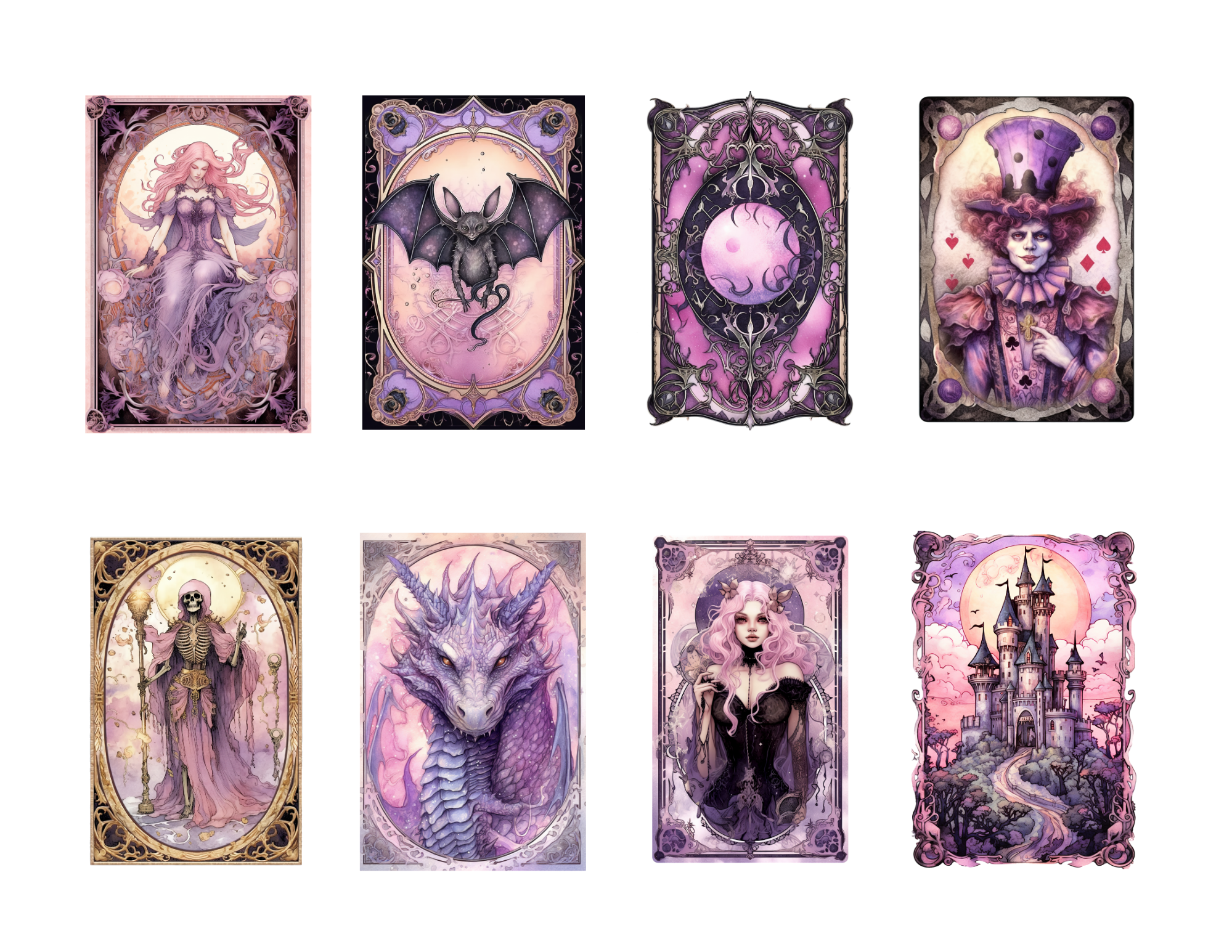 Purple Witchy Stickers Pack