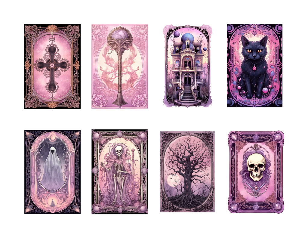 Purple Witchy Stickers Pack