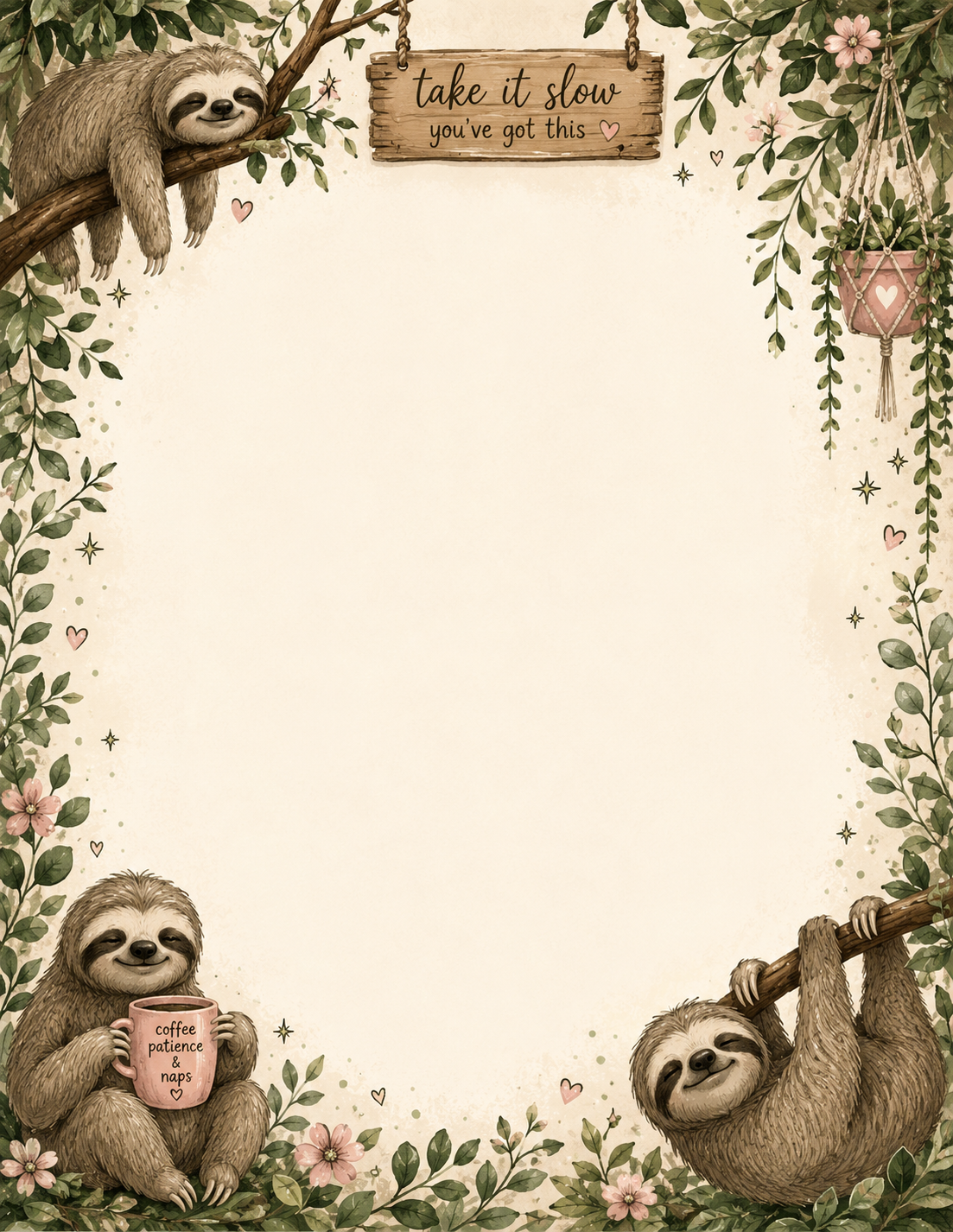 sloth cozy 2