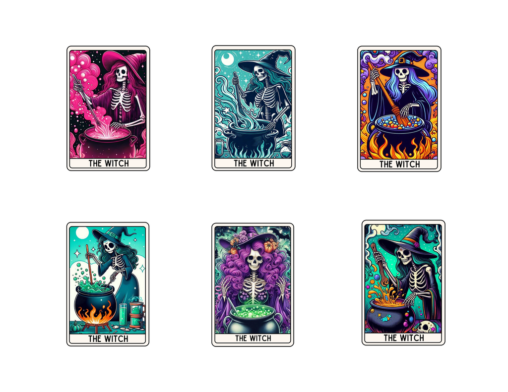 Witch Tarot Stickers
