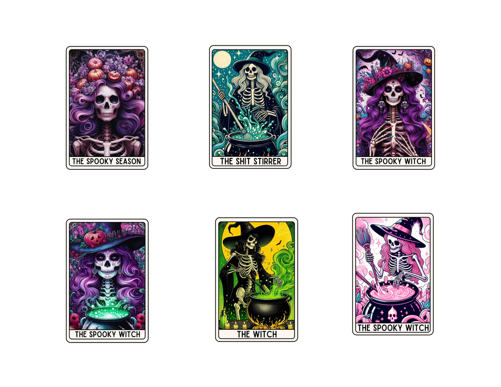 Witch Tarot Stickers