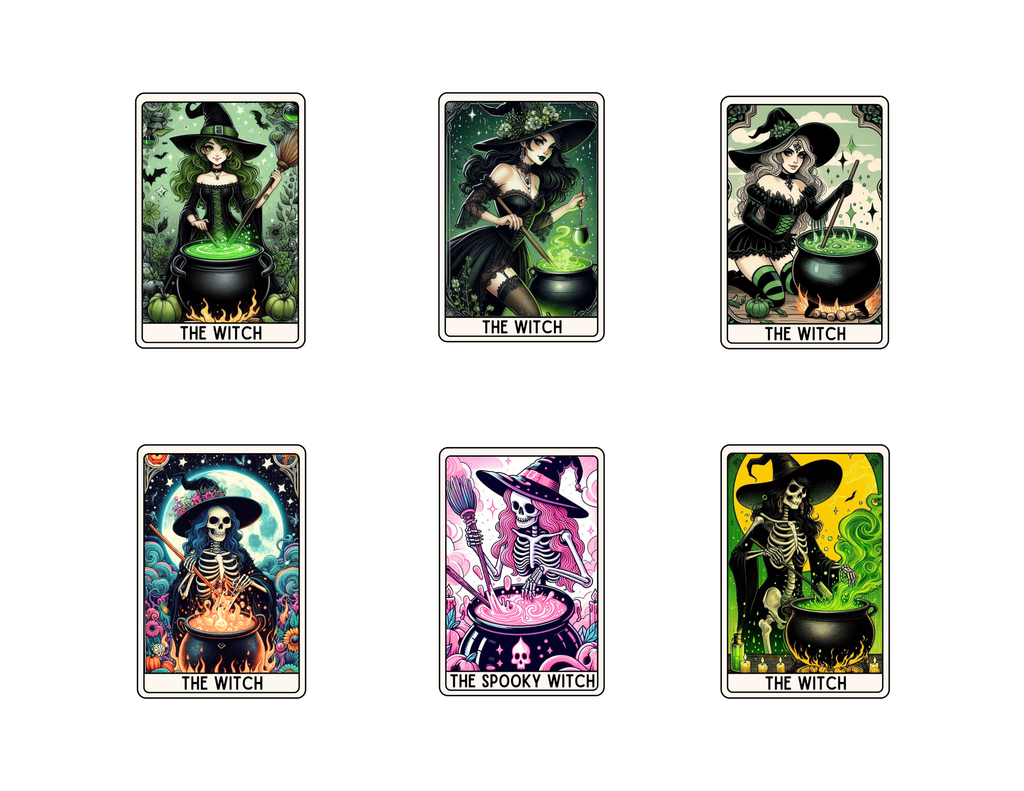 Witch Tarot Stickers
