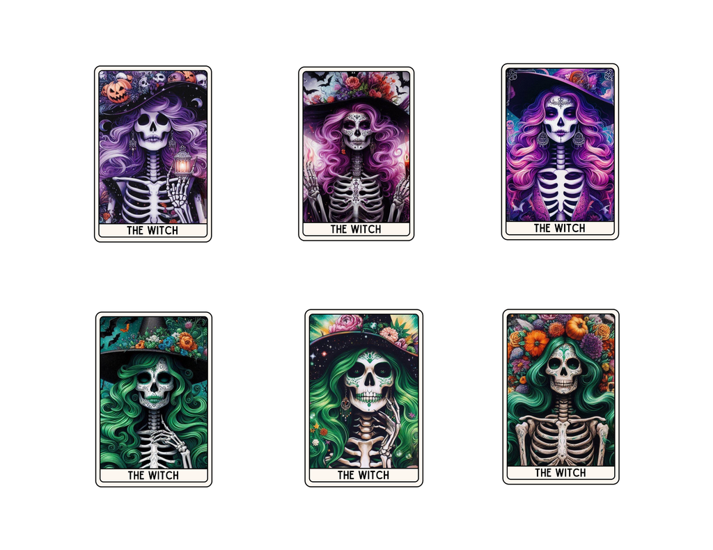 Witch Tarot Stickers