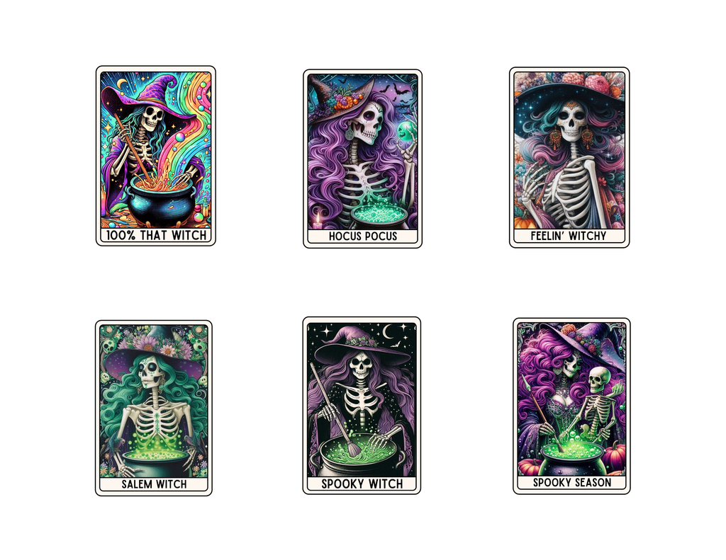 Witch Tarot Stickers