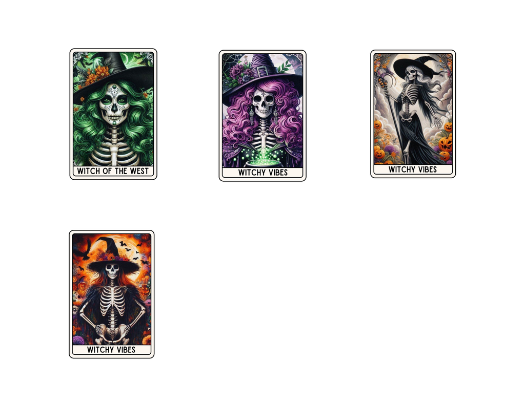 Witch Tarot Stickers