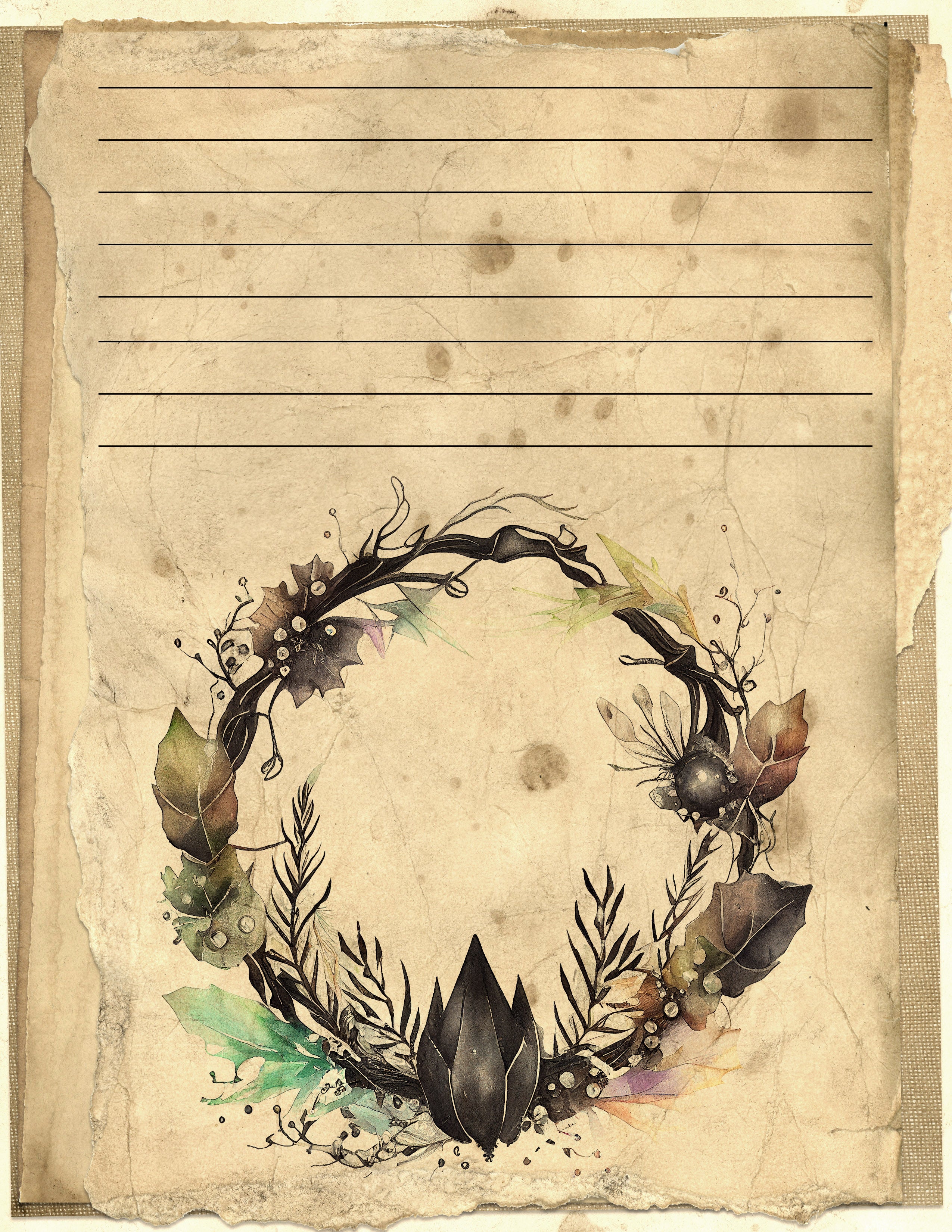 Antique Witchy Papers